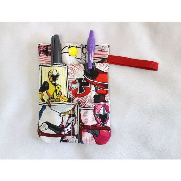 Power Rangers Scrub POCKET Insert Organizer & Protector for Nurses, Doctors - Picture 4 of 5